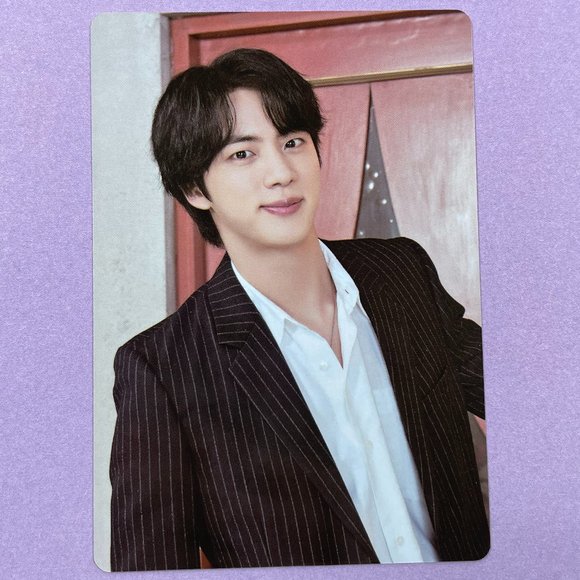 BTS Other - BTS Jin Permission To Dance Mini Official Photocard 1/8